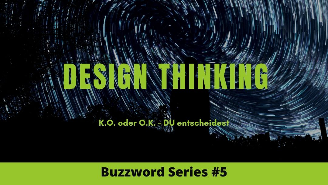 Titelbild Buzzword Series "Design Thinking"